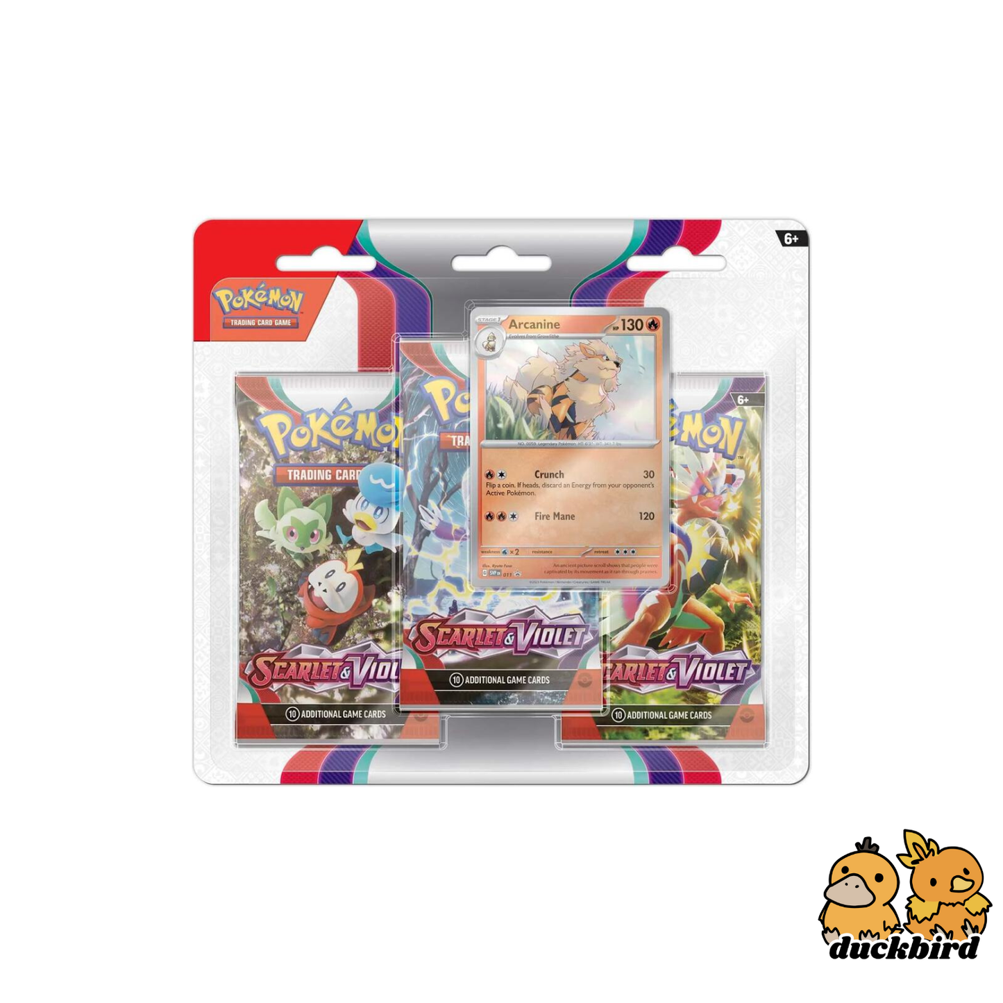 Scarlet & Violet 3 Pack Blister