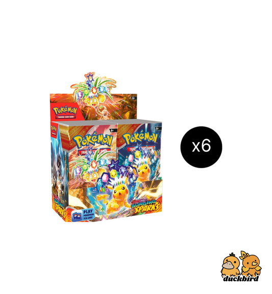 Surging Sparks Booster Box SEALED CASE [US ONLY]