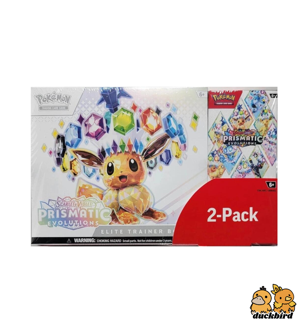 Costco Pokemon Prismatic Evolutions 2-Pack Trainer Box and Booster Bundle