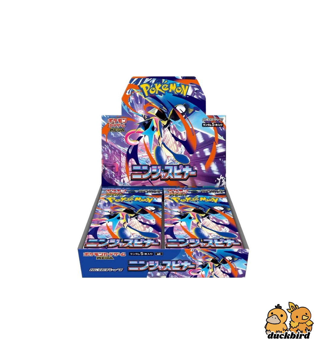 Ninja Spinner Booster Box Pokemon Japanese