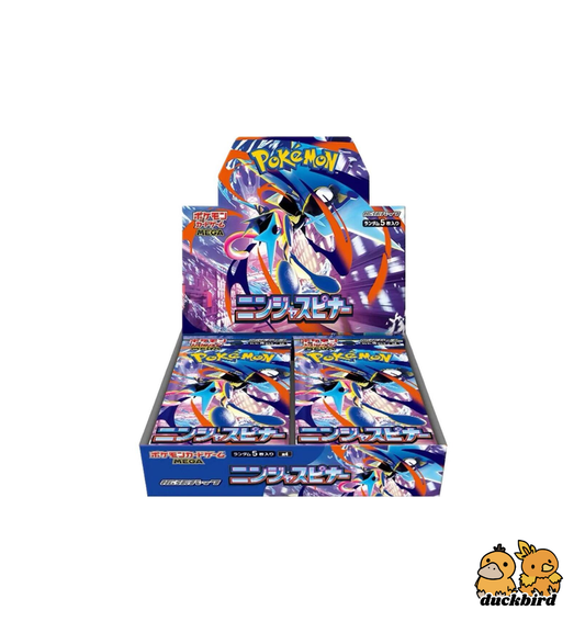 Ninja Spinner Booster Box Pokemon Japanese