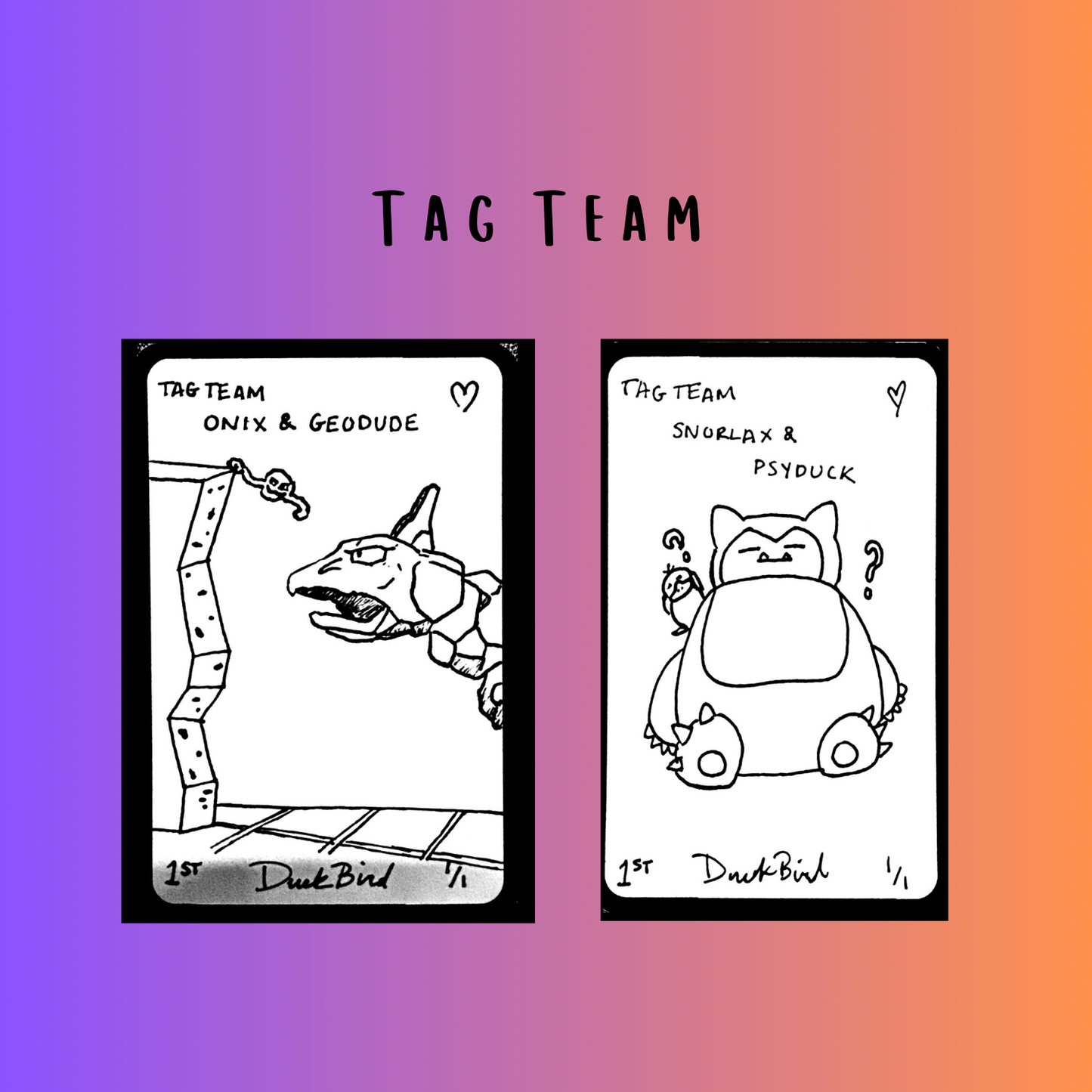DuckBird Custom Card - Live Only!