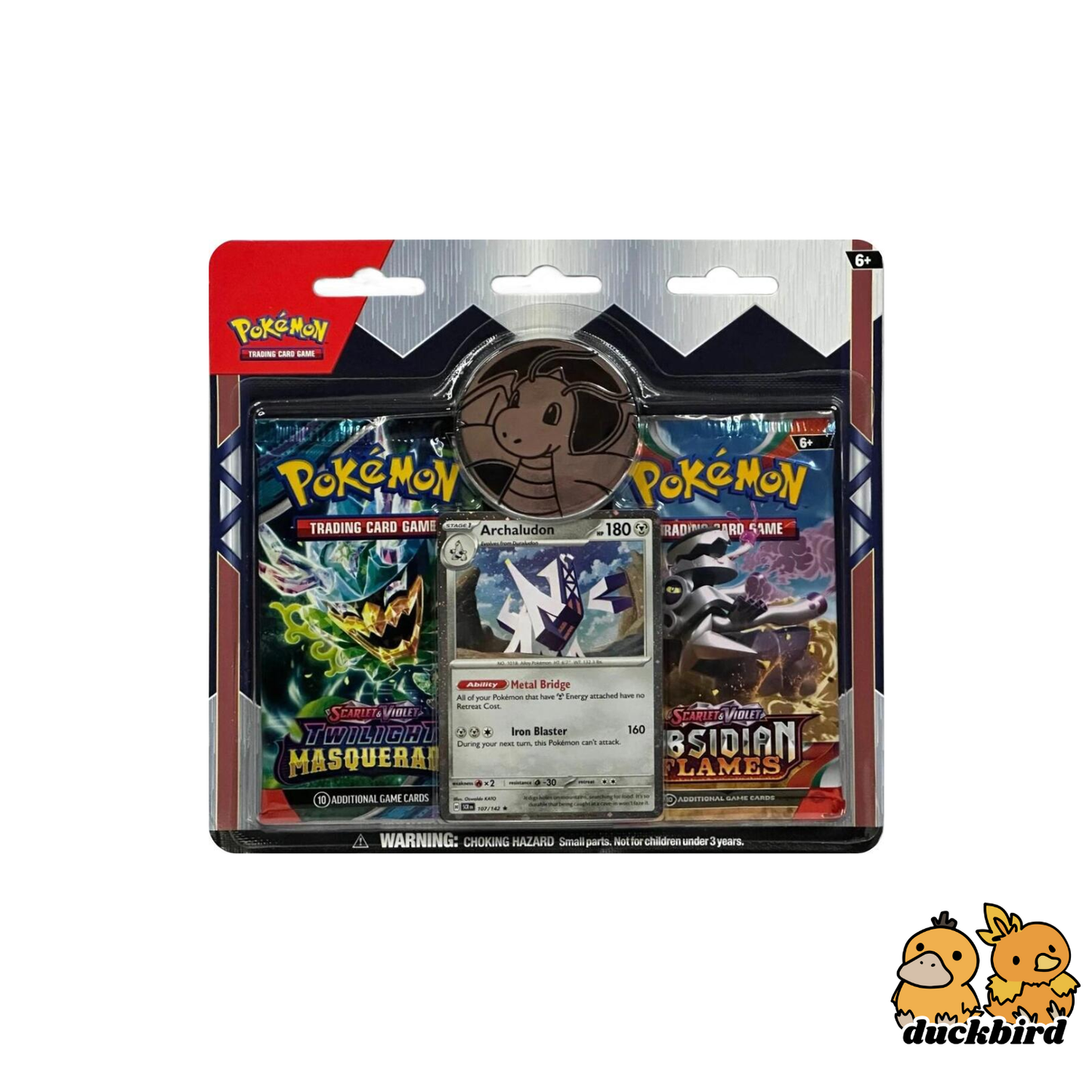 Checklane 2-Pack Blister [Archaludon] (3-tab)