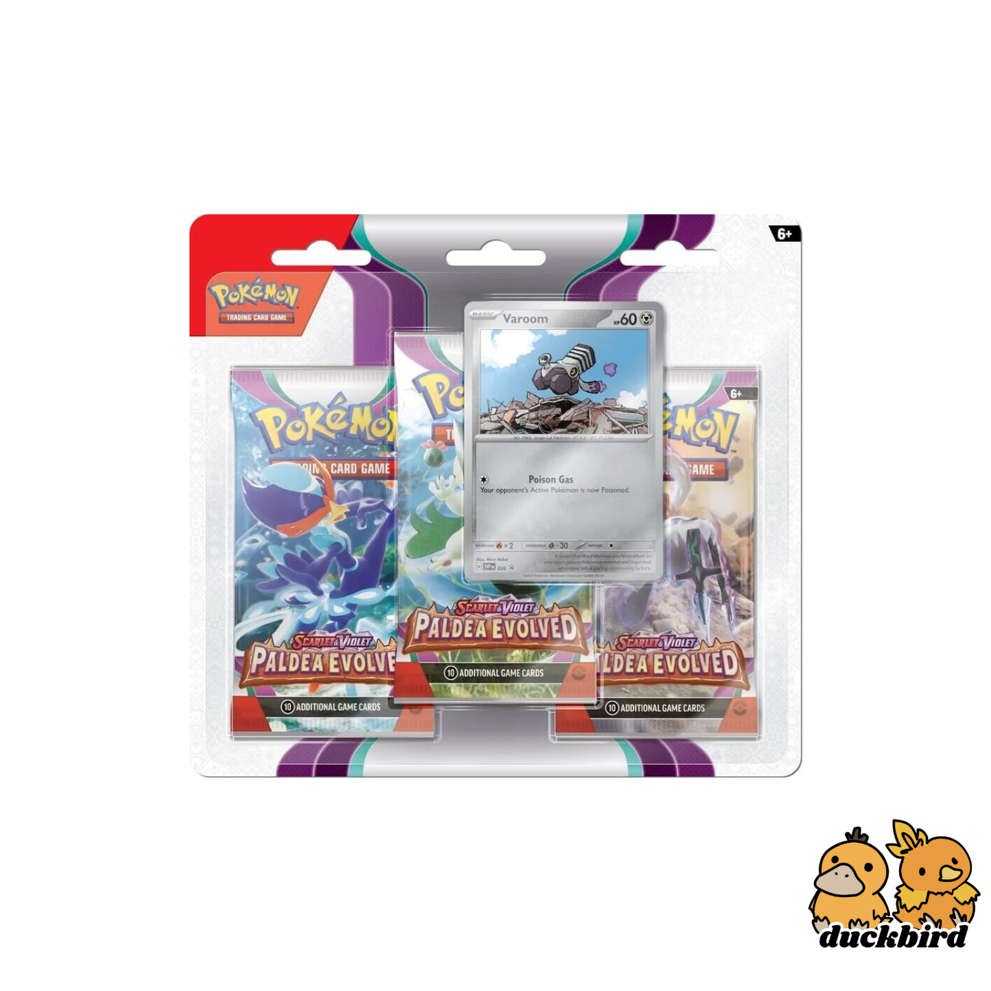 Paldea Evolved 3 Pack Blister