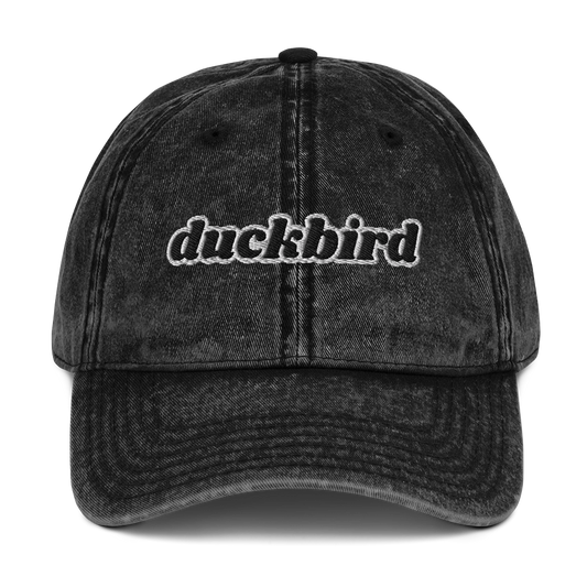 Vintage duckbird Cap